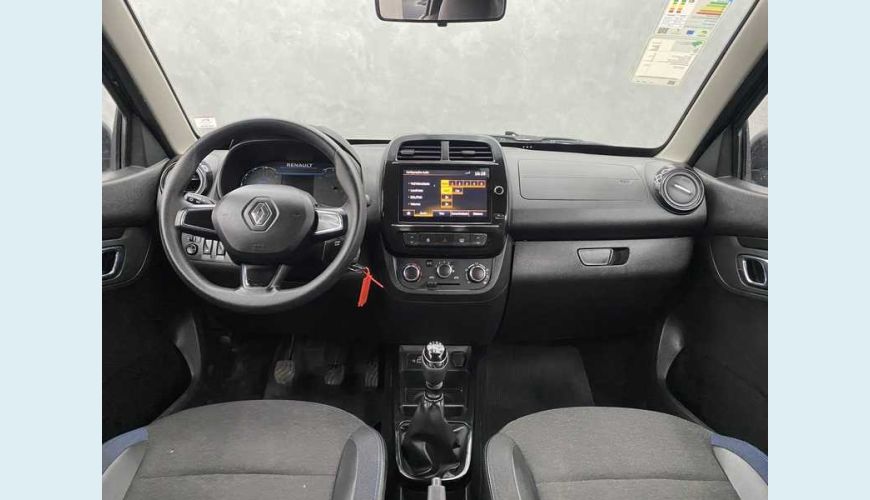RENAULT KWID INTENSE 1.0 12V FLEX MANUAL 4P - PRETO - 2023 Foto 9 (Grande)