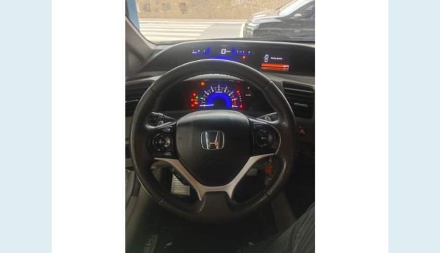 HONDA CIVIC FLEX AUT. 4P - PRATA - 2014 Foto 9 (Grande)