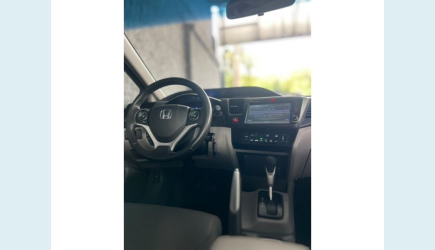HONDA CIVIC FLEX AUT. 4P - CINZA - 2016 Foto 9 (Grande)