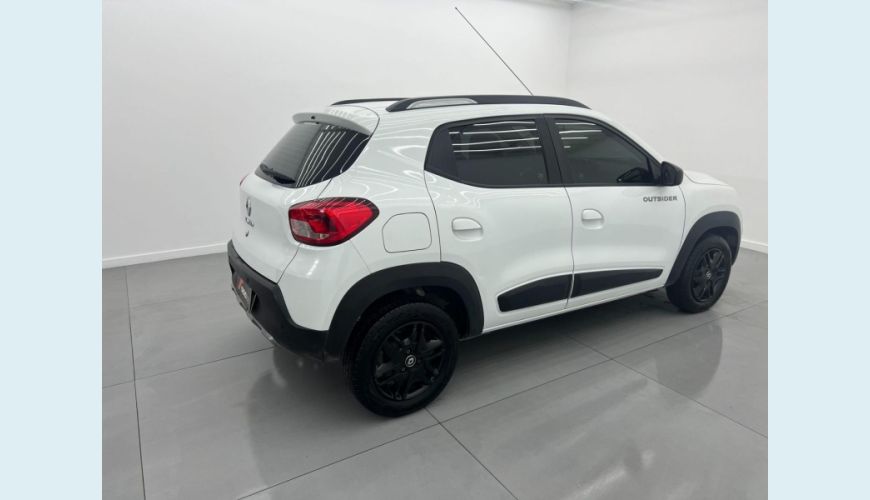 RENAULT KWID OUTSID 10MT FLEX MANUAL 4P - BRANCO - 2022 Foto 9 (Grande)