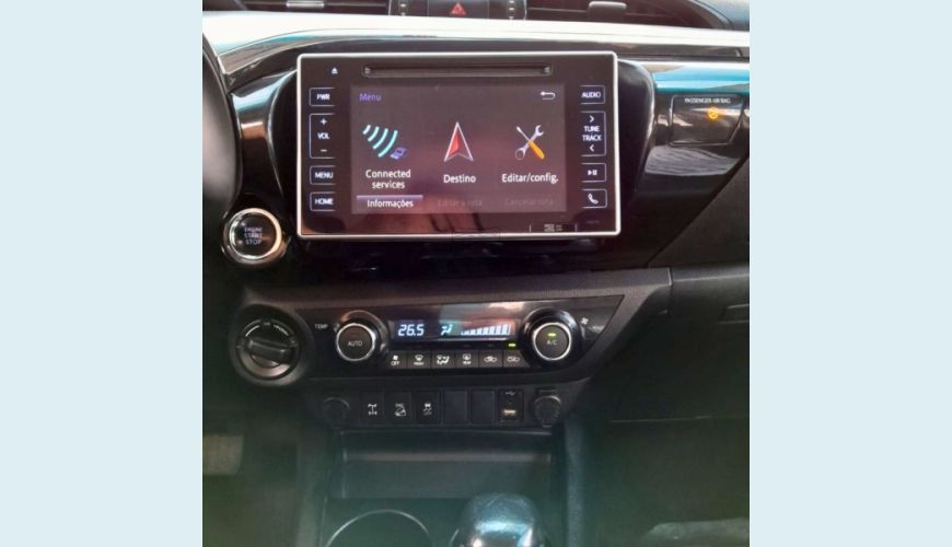 TOYOTA TOYOTA HILUX SRX 2.8 DIESEL AUT. 4P - PRETO - 2017 Foto 9 (Grande)