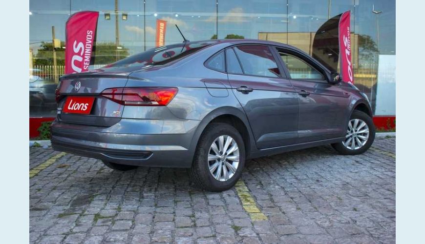 VOLKSWAGEN VIRTUS 1.6 MSI 16V (FLEX) - CINZA - 2019 Foto 9 (Grande)