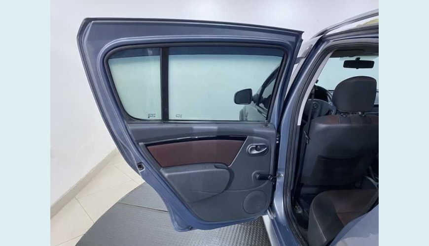 RENAULT RENAULT SANDERO STEPWAY 1.6 16V FLEX MANUAL 4P - CINZA - 2012 Foto 9 (Grande)