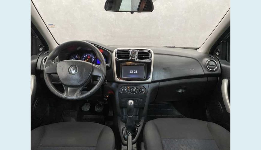 RENAULT RENAULT SANDERO EXPRESSION 1.0 16V FLEX MANUAL 4P - PRATA - 2017 Foto 9 (Grande)