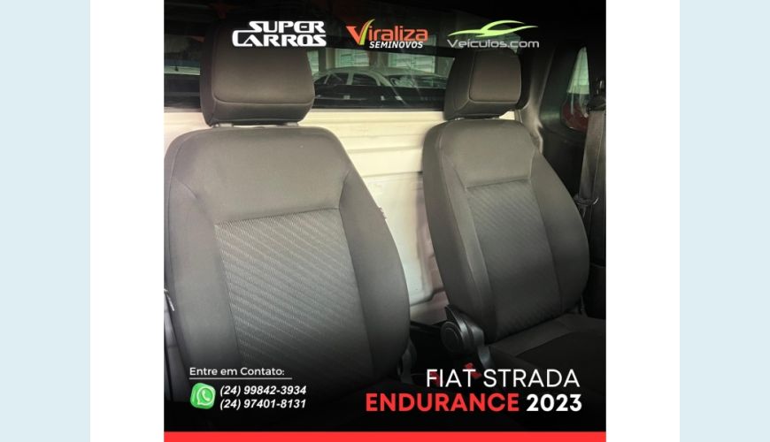 FIAT STRADA FLEX MANUAL 2P - BRANCO - 2023 Foto 9 (Grande)