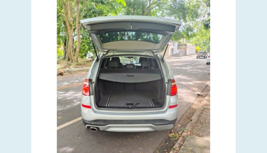 BMW X3 FLEX AUT. 5P - PRATA - 2015 Foto 9 (Grande)