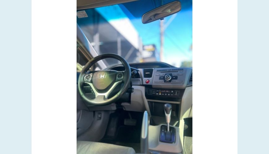 HONDA CIVIC FLEX AUT. 4P - CINZA - 2015 Foto 9 (Grande)