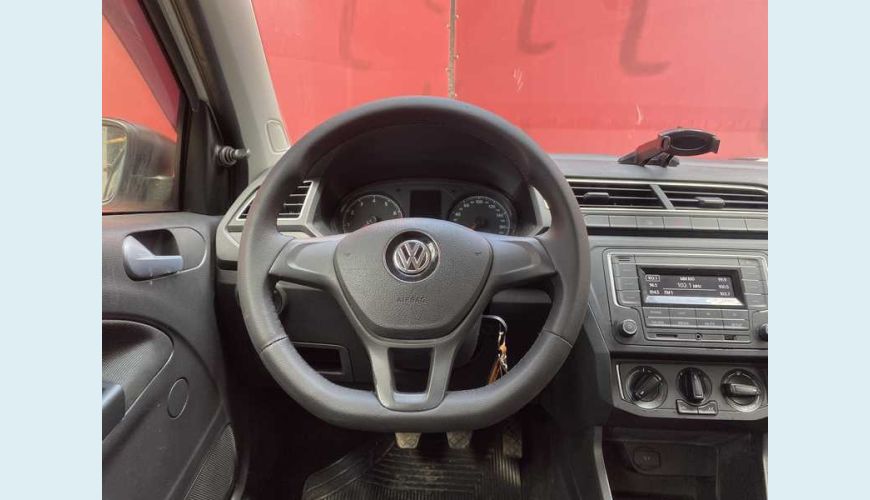 VOLKSWAGEN GOL TRENDLINE 1.0 MPI FLEX MANUAL 4P - BRANCO - 2017 Foto 9 (Grande)