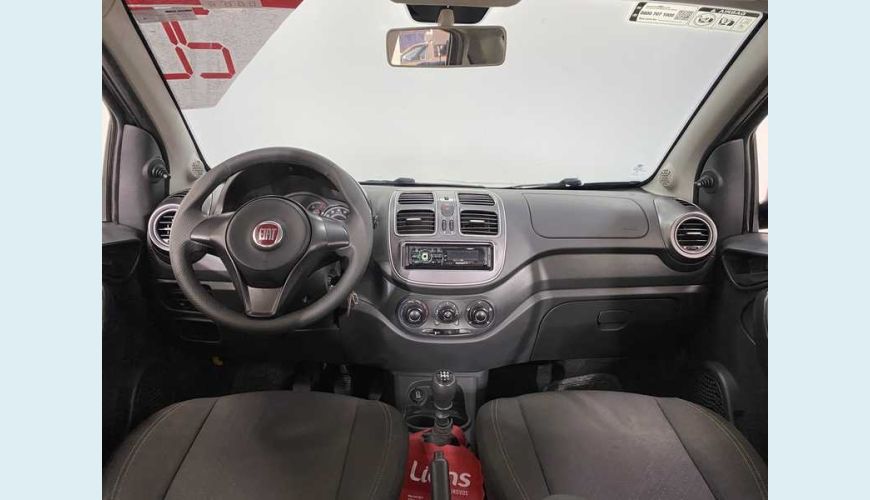 FIAT GRAND SIENA ATTRACTIVE 1.0 FLEX MANUAL 4P - CINZA - 2021 Foto 9 (Grande)
