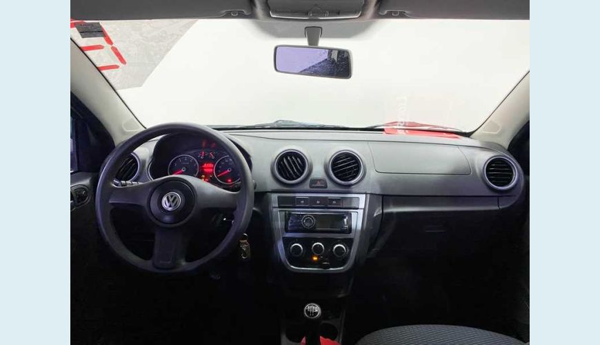 VOLKSWAGEN VOLKSWAGEN GOL TEC 1.0 FLEX MANUAL 4P - BRANCO - 2013 Foto 9 (Grande)