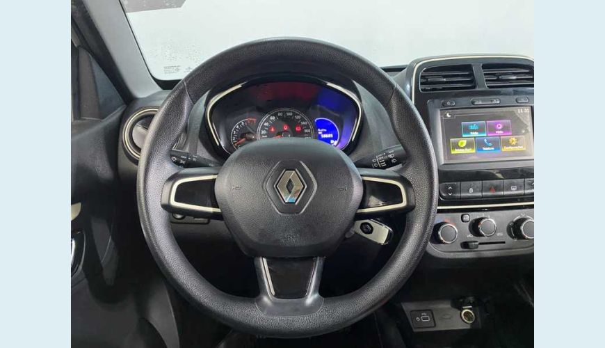 RENAULT KWID INTENSE 1.0 12V FLEX MANUAL 4P - BRANCO - 2020 Foto 9 (Grande)