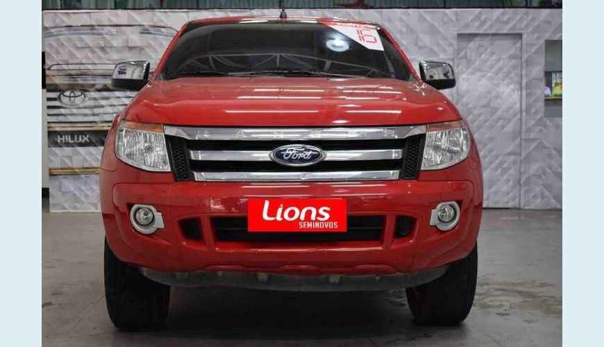 FORD RANGER XLT CD 2.5 FLEX MANUAL 4P - VERMELHO - 2016 Foto 9 (Grande)