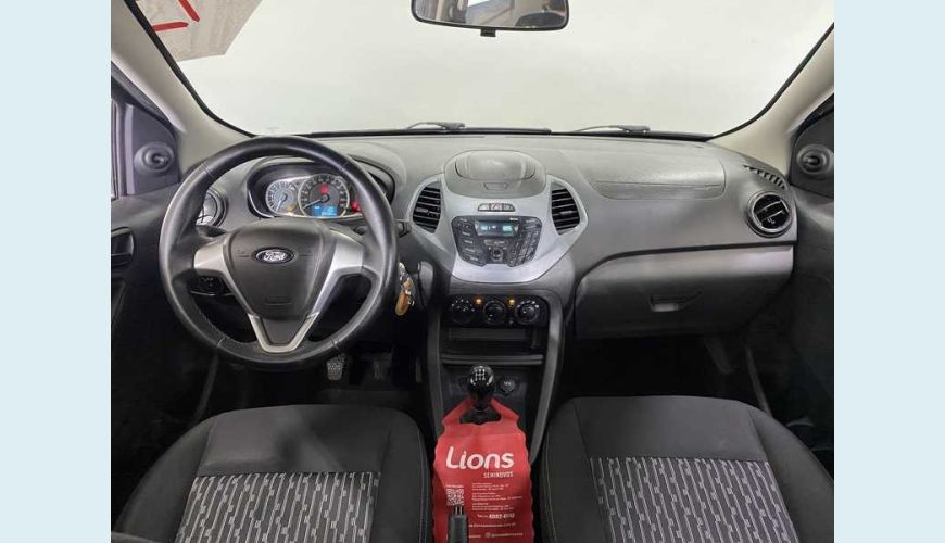 FORD KA SE PLUS 1.5 16V FLEX MANUAL 4P - PRETO - 2015 Foto 9 (Grande)