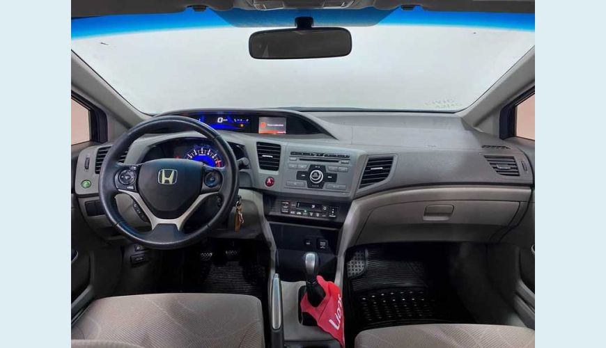 HONDA CIVIC LXS 1.8 16V I-VTEC FLEX MANUAL 4P - PRETO - 2014 Foto 9 (Grande)