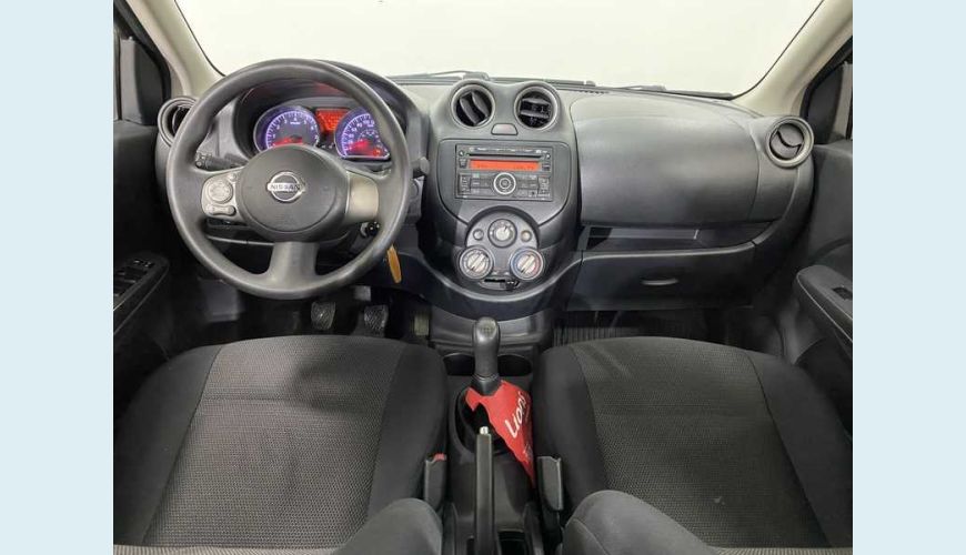 NISSAN VERSA SL 1.6 16V FLEX MANUAL 4P - PRETO - 2014 Foto 9 (Grande)