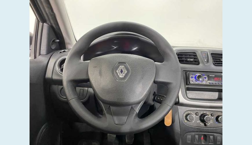 RENAULT RENAULT SANDERO AUTHENTIQUE 1.0 12V FLEX MANUAL 4P - PRATA - 2018 Foto 9 (Grande)