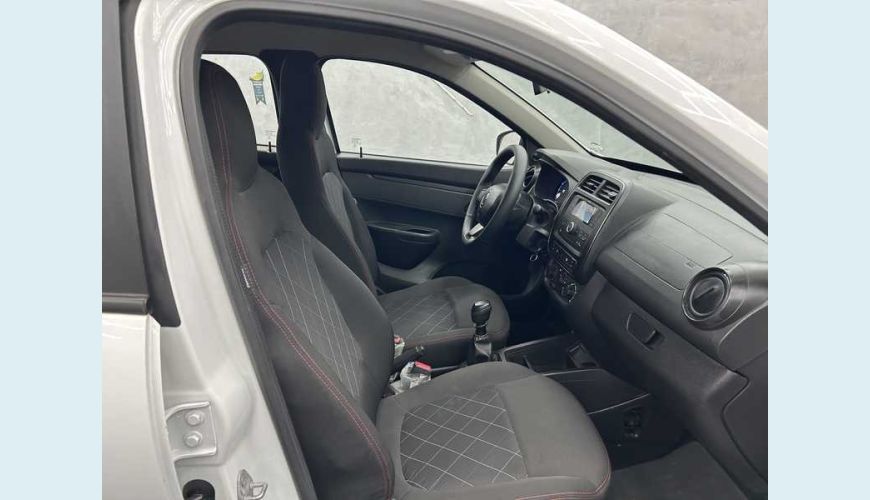 RENAULT KWID ZEN 1.0 FLEX MANUAL 4P - BRANCO - 2023 Foto 9 (Grande)