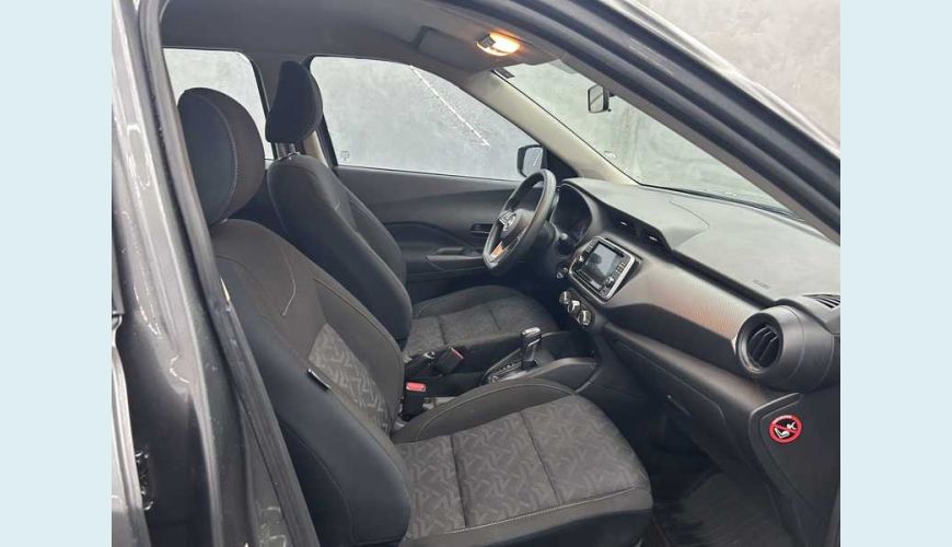 NISSAN NISSAN KICKS ACTIVE 1.6 FLEX AUT. 4P - CINZA - 2024 Foto 9 (Grande)