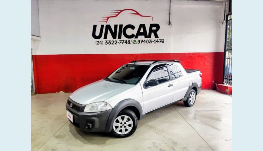 FIAT STRADA FLEX MANUAL 2P - PRATA - 2014 Foto 9 (Grande)