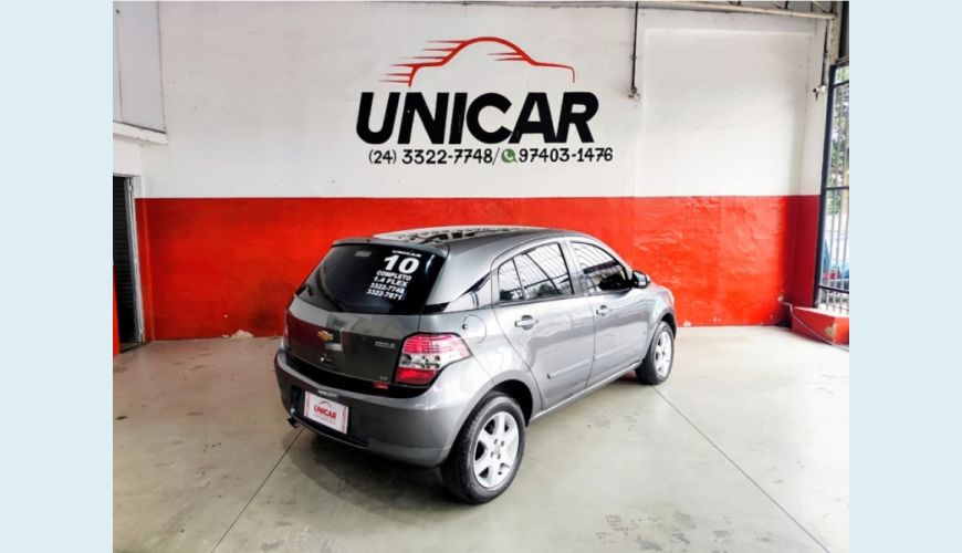 CHEVROLET AGILE FLEX MANUAL 4P - CINZA - 2010 Foto 9 (Grande)