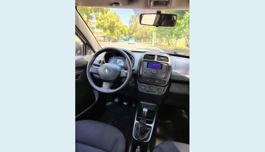 RENAULT KWID ZEN 1.0 FLEX MANUAL 4P - BRANCO - 2025 Foto 9 (Grande)