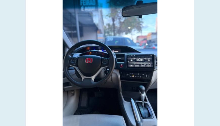 HONDA CIVIC FLEX AUT. 4P - CINZA - 2016 Foto 9 (Grande)