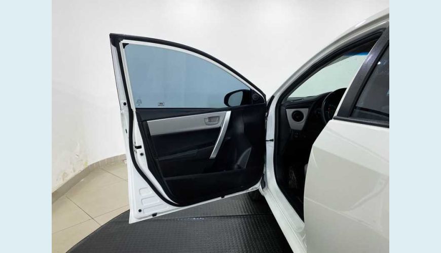 TOYOTA COROLLA 1.8 DUAL VVT GLI MULTI-DRIVE FLEX AUT. 4P - BRANCO - 2018 Foto 9 (Grande)