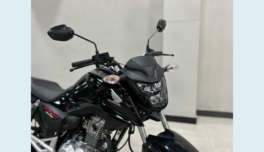 HONDA CG 160 FAN FLEX - PRETO - 2025 Foto 9 (Grande)