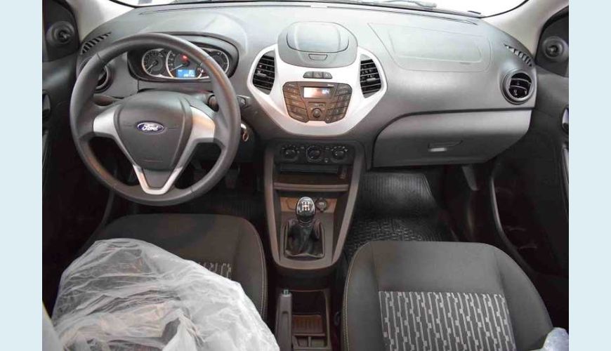 FORD KA SE PLUS 1.0 FLEX MANUAL 4P - PRATA - 2017 Foto 9 (Grande)