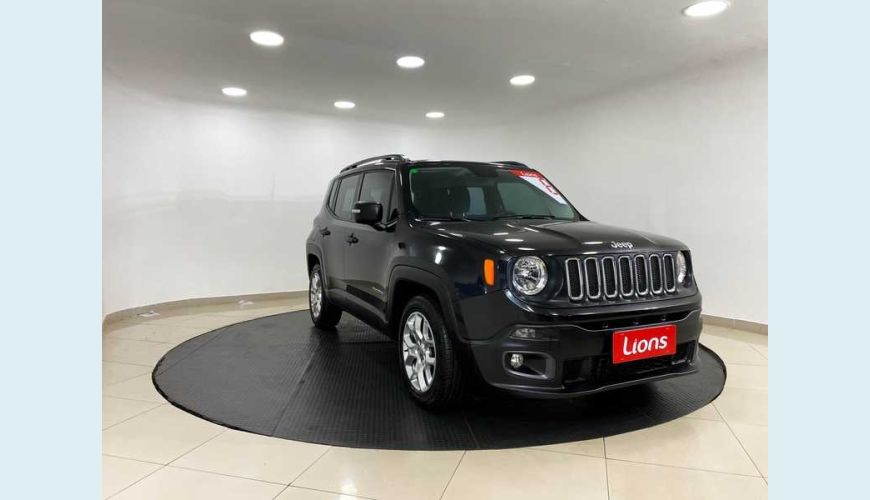 JEEP RENEGADE 1.8 FLEX AUT. 4P - PRETO - 2018 Foto 9 (Grande)
