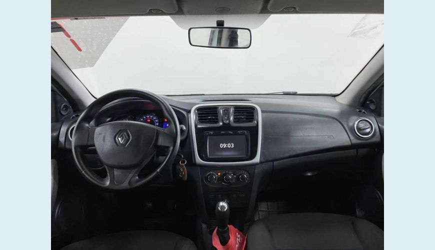 RENAULT SANDERO EXPRESSION 1.0 16V FLEX MANUAL 4P - BRANCO - 2017 Foto 9 (Grande)