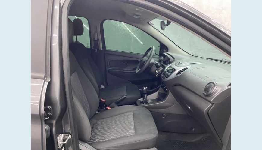 FORD A KA SE PLUS 1.0 FLEX MANUAL 4P - CINZA - 2020 Foto 9 (Grande)
