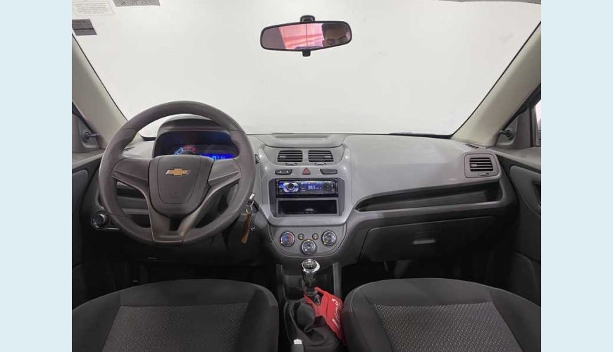 CHEVROLET COBALT LT 1.8 8V FLEX MANUAL 4P - CINZA - 2013 Foto 9 (Grande)
