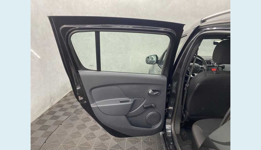 RENAULT RENAULT SANDERO STEPWAY ZEN 1.6 16V FLEX MANUAL 4P - PRETO - 2021 Foto 9 (Grande)