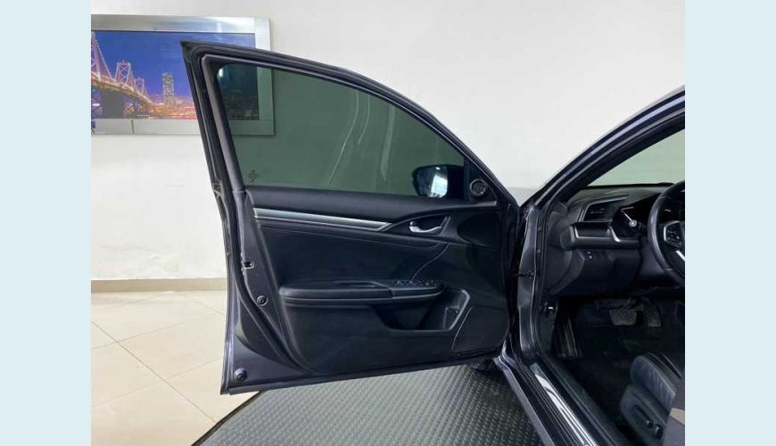 HONDA HONDA CIVIC TOURING 1.5 TURBO AUT. 4P - CINZA - 2019 Foto 9 (Grande)