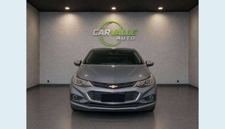 CHEVROLET CRUZE LT 1.4 TURBO FLEX MANUAL 4P - CINZA - 2018 Foto 9 (Grande)