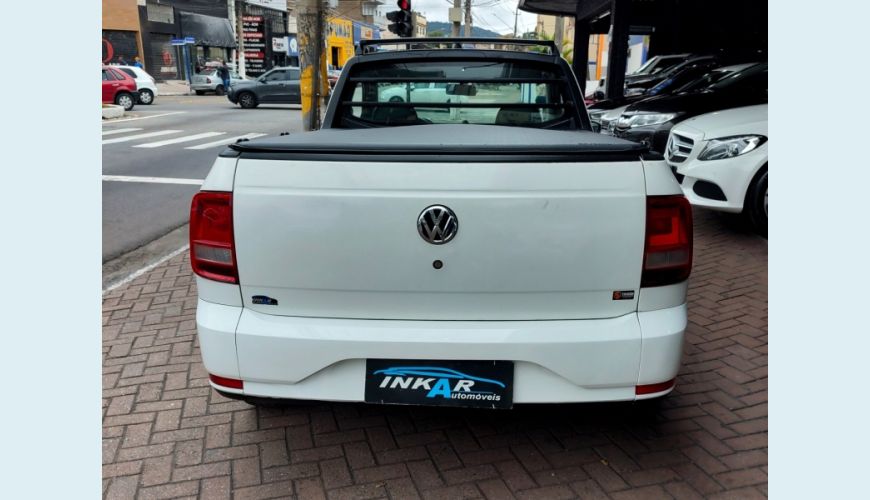 VOLKSWAGEN SAVEIRO FLEX MANUAL 4P - BRANCO - 2018 Foto 9 (Grande)