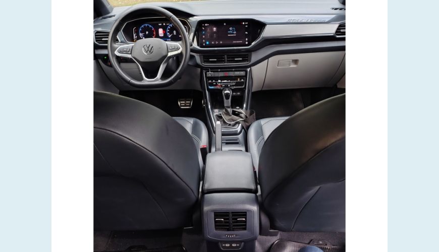 VOLKSWAGEN VOLKSWAGEN T-CROSS FLEX AUT. 5P - BRANCO - 2024 Foto 9 (Grande)