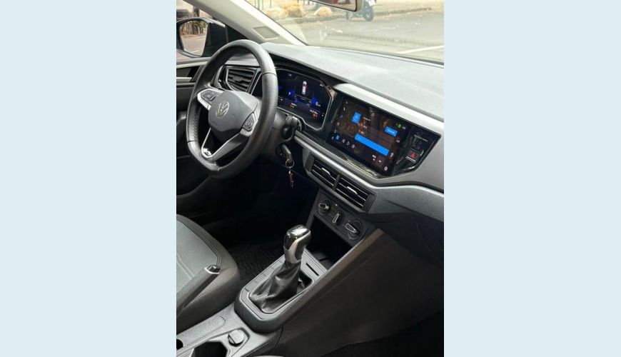 VOLKSWAGEN VOLKSWAGEN NIVUS CL 1.0 TSI TURBO FLEX AUT. 4P - CINZA - 2024 Foto 9 (Grande)