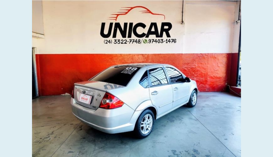 FORD FORD FIESTA FLEX MANUAL 4P - PRATA - 2008 Foto 9 (Grande)