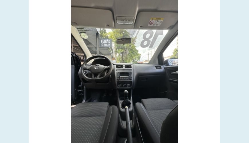 VOLKSWAGEN VOLKSWAGEN FOX FLEX MANUAL 4P - PRETO - 2018 Foto 9 (Grande)