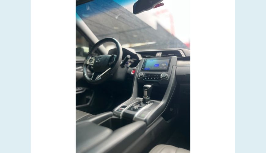 HONDA HONDA CIVIC FLEX AUT. 4P - BRANCO - 2021 Foto 9 (Grande)