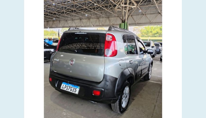 FIAT FIAT UNO FLEX MANUAL 4P - CINZA - 2011 Foto 9 (Grande)