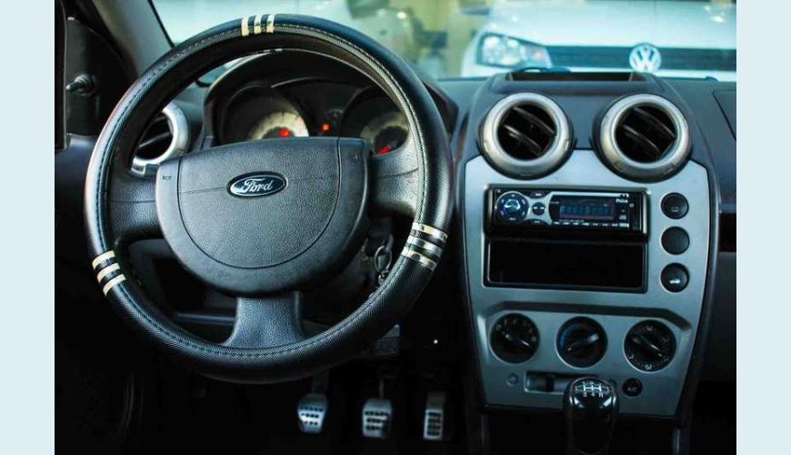 FORD FORD FIESTA HATCH 1.0 FLEX MANUAL 4P - PRETO - 2008 Foto 9 (Grande)