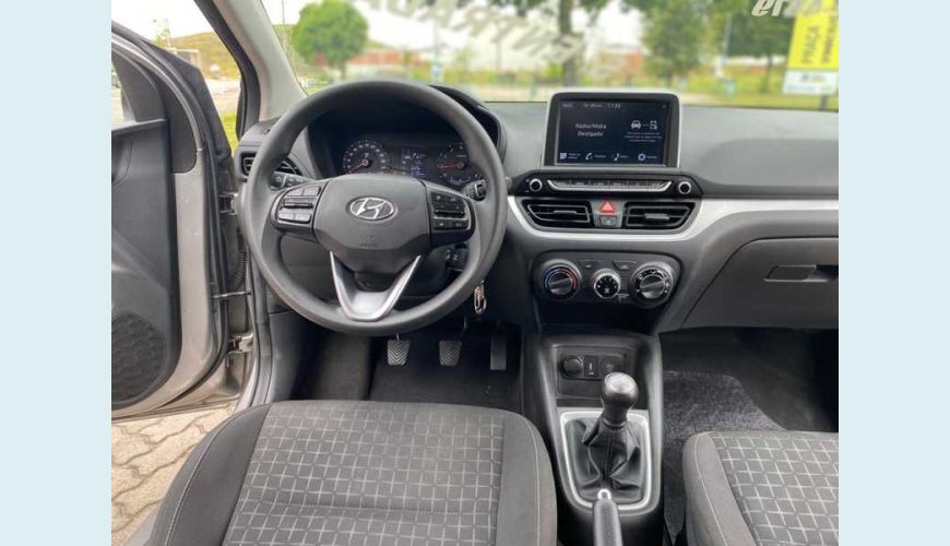 HYUNDAI HYUNDAI HB20 LIMITED PLUS 1.0 FLEX MANUAL 4P - PRATA - 2024 Foto 9 (Grande)