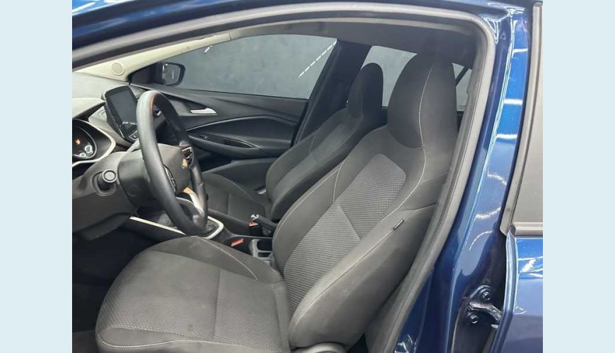 CHEVROLET ONIX LT 1.0 TURBO FLEX MANUAL 4P - AZUL - 2024 Foto 9 (Grande)