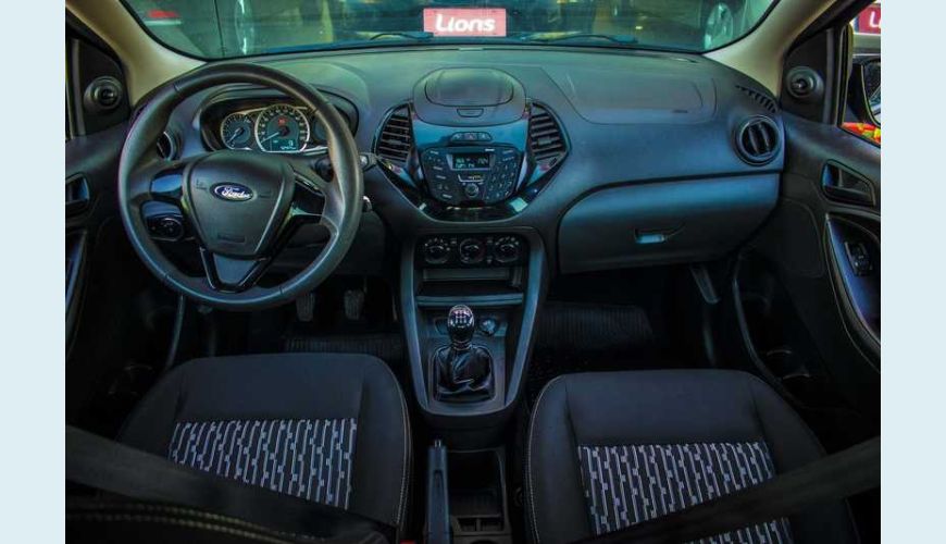 FORD KA SE PLUS 1.0 FLEX MANUAL 4P - PRETO - 2018 Foto 9 (Grande)