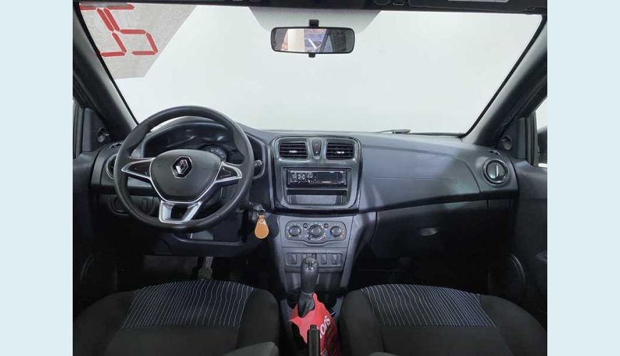 RENAULT LOGAN ZEN 1.0 12V FLEX MANUAL 4P - PRATA - 2020 Foto 9 (Grande)