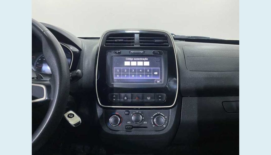 RENAULT RENAULT KWID INTENSE 1.0 12V FLEX MANUAL 4P - BRANCO - 2018 Foto 9 (Grande)