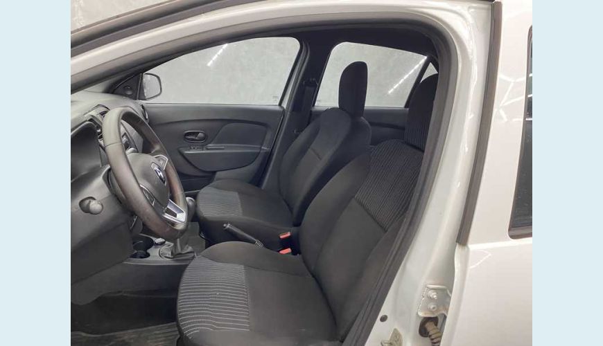 RENAULT LOGAN LIFE 1.0 12V FLEX MANUAL 4P - BRANCO - 2023 Foto 9 (Grande)
